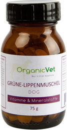 OrganicVet Grüne Lippenmuschel Tabletten für Hunde zur Unterstützung der Gelenke 75 Stück – Bild 1 von 2