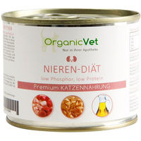 Produktbild von OrganicVet Katzen Nassfutter Nieren-Diät für Niere und Leber 1000g