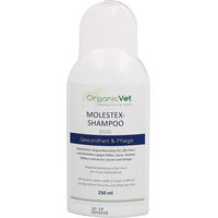 Produktbild von OrganicVet Molestex Shampoo gegen Flöhe, Läuse, Zecken und Milben 250 ml