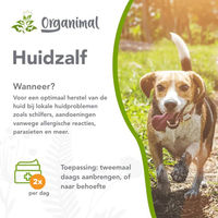 Produktbild von Organimal Hautsalbe für Hunde bei empfindlicher Haut 50 ml