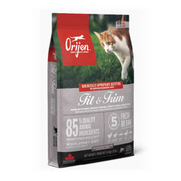 Orijen Cat Fit & Trim Getreidefreies Katzenfutter mit Huhn und Fisch zur Gewichtskontrolle 1,8 kg - 1,8 kg – Bild 1 von 6