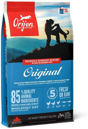 Produktbild von Orijen Dog Original Trockenfutter für erwachsene Hunde 2x11,4kg