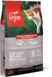Orijen Fit & Trim Katzenfutter Adult Getreidefrei zur Gewichtskontrolle 5,4 kg - 5,4 kg – Bild 1 von 13