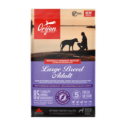Produktbild von Orijen Hundefutter Adult Large Breed Getreidefrei mit hohem Fleischanteil 11,4 kg