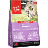 Produktbild von Orijen Kitten Katzentrockenfutter Getreidefrei mit hohem Fleischanteil 340 g - 340 g