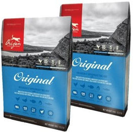 Orijen Original Hundefutter Adult mit hohem Fleischanteil Geflügel Pute und Fisch 2x11,4 kg - 2 x 11,4 kg – Bild 1 von 2