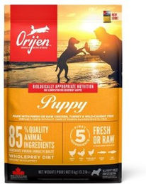 Orijen Puppy Hundefutter für Welpen mit hohem Fleischanteil Geflügel Fisch Lachs 2x6 kg - 2 x 6 kg – Bild 1 von 2
