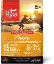 Orijen Puppy Welpenfutter mit hohem Fleischanteil Geflügel und Fisch 2x2 kg - 2 x 2 kg – Bild 1 von 2
