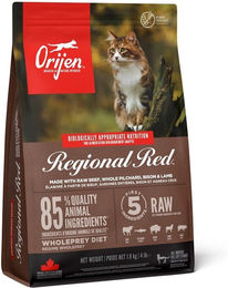 Orijen Regional Red Katzenfutter Whole Prey getreidefrei mit hohem Fleischanteil 1,8 kg - 2 x 1,8 kg – Bild 1 von 7