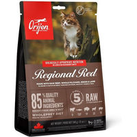 Produktbild von Orijen Regional Red Katzentrockenfutter für erwachsene Katzen mit hohem Fleischanteil 340 g - 340 g