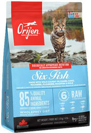 Orijen Six Fish Cat Whole Prey Katzenfutter Fisch 2 x 5,4 kg – Bild 1 von 3