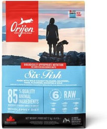 Orijen Six Fish Hypoallergenes Hundefutter für Adult 2x2 kg - 2 x 2 kg – Bild 1 von 2