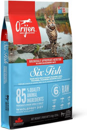 Orijen Six Fish Katzenfutter mit hohem Fleischanteil und getreidefrei 5,4 kg - 5,4 kg – Bild 1 von 9