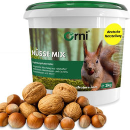 Orni Artgerechter Nüsse-Mix für Eichhörnchen 1kg - 1 kg – Bild 1 von 9
