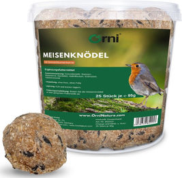 Orni Meisenknödel mit Sonnenblumenkernen für Wildvögel im Eimer – Bild 1 von 3