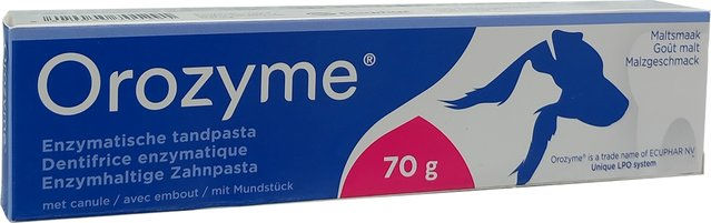 Orozyme Zahnpasta für Hund und Katze 2 x 70 g – Bild 1 von 2