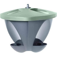 Produktbild von orthex Vogelfutterhaus BIRDIE aus Kunststoff in Grün und Grau - 4 l