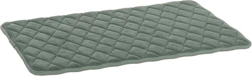 Orthopädisches Hundebett und Katzenbett Flamingo in Grün mit Memory Foam Kissen zur Gelenkschonung 70,5x41,5x2cm – Bild 1 von 2