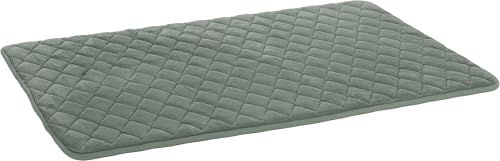 Orthopädisches Hundebett und Katzenkissen Flamingo in Grün mit Memory Foam für die Gelenke 100,5x63x2cm – Bild 1 von 2