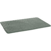 Produktbild von Orthopädisches Hundebett und Katzenkissen Flamingo in Grün mit Memory Foam für die Gelenke 100,5x63x2cm