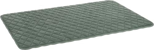 Orthopädisches Hundebett und Katzenkissen mit Memory Foam Flamingo Grün XXL 116x69x2cm – Bild 1 von 2