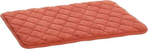 Orthopädisches Hundekissen Flamingo mit Memory Foam in Braun und Rot – Bild 1 von 3
