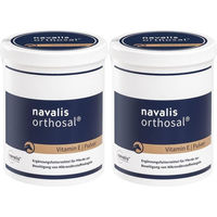 Produktbild von orthosal Vitamin E Horse Navalis Ergänzungsfutter für Pferde als Pulver zur Unterstützung von Immunsystem und Muskelstoffwechsel 750g