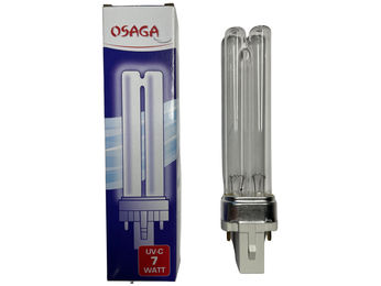Osaga Ersatz-UVC PL/T5 Lampe 7 Watt G23 für Fischteiche – Bild 1 von 1