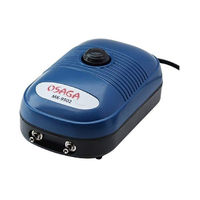 Produktbild von Osaga Membranbelüfter MK 9502 regelbare Luftpumpe für Fisch und Teich mit 2 Ausgängen 432 l/h