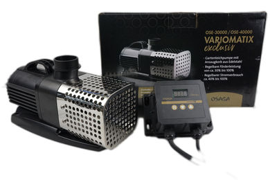Osaga Variomatix Exclusiv OSE-22000 VX Teich- und Filterpumpe mit Edelstahl-Ansaugkorb – Bild 1 von 5