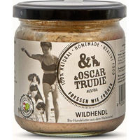 Produktbild von Oscar & Trudie Bio Wildhendl Hundefutter 330 g