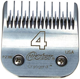 Oster Scherkopf Nr. 4 Skip Tooth Metall Silber 9,5 mm für Langhaarige Tiere – Bild 1 von 6