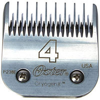 Produktbild von Oster Scherkopf Nr. 4 Skip Tooth Metall Silber 9,5 mm für Langhaarige Tiere
