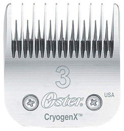 Produktbild von Oster Scherkopf Nummer 3 aus Edelstahl für die Fellpflege in Silber - 1 Stk.