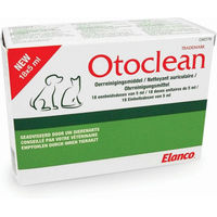 Produktbild von Otoclean Ohrreiniger für Hunde und Katzen ecuphar 18 x 5 ml