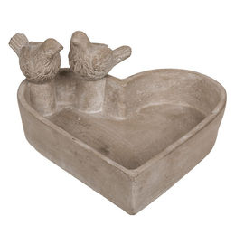 Out of the Blue Bodenfutterstation aus Beton in Grau – Bild 1 von 4