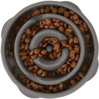 Produktbild von Outward Hound Fun Feeder Slow Feeder Antischlingnapf für Hunde in Grau Größe M - 1 Stk.