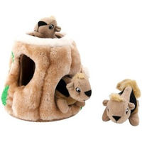 Produktbild von Outward Hound Hide A Squirrel Intelligenzspielzeug Plüsch für Hunde Braun Medium