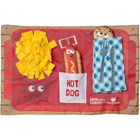 Produktbild von Outward Hound Nina Ottosson Activity Matz Fast Food Fun Intelligenzspielzeug aus Plüsch für Hunde