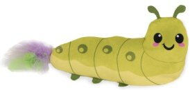 Outward Hound Wiggle Worm Elektrisches Plüsch Spielzeug für Hunde in Grün – Bild 1 von 3