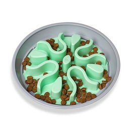 Outward Hound Wobble Slo Bowl Interaktiver Slow Feeder Hundefutternapf aus Kunststoff für alle Altersstufen – Bild 1 von 6