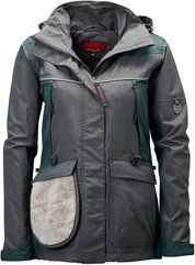 Produktbild von OWNEY Damenjacke Pro Dog Sport Jacket grün-grau Größe M
