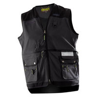 Produktbild von Owney Hund Sport Weste Warnweste aus Polyester Schwarz XS