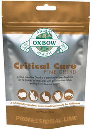 OXBOW Critical Care Fine Grind Veterinärdiät Ergänzungsfutter für Kaninchen Meerschweinchen Chinchilla und Schildkröten 100 g – Bild 1 von 5