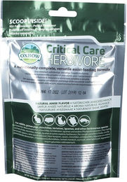 Oxbow Critical Care Herbivore Intensivpflege für Pflanzenfresser 141 g vegan ohne tierisches Protein - 141 g – Bild 1 von 3