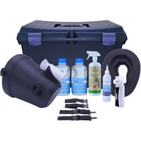 Produktbild von OxygenConcept EquiBuddy Inhalationsmaske Komplettpaket für Pferde in Schwarz aus Kunststoff