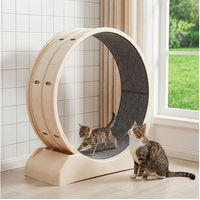 Produktbild von oyajia Katzenlaufband Tier-Aktivitätsspiel aus Kunststoff in Beige