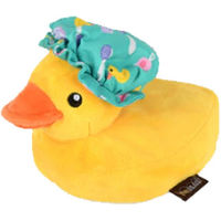 Produktbild von P.L.A.Y. Bubbles die Ente Plüschspielzeug für Hunde in Gelb und Blau