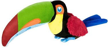 P.L.A.Y. Fetching Flock Toucan Plüschspielzeug bunt – Bild 1 von 3