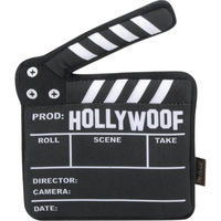 Produktbild von P.L.A.Y. Hollywoof Cinema Collection Doggy Director Board Plüschspielzeug für Hunde aus 100 % recycelbarem Material Schwarz